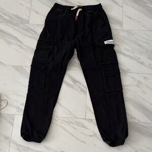 LYZ Black joggers for boys